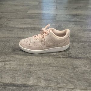 Nike Court Vision Low Women’s Light Pink Suede
